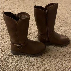 OshKosh B’gosh Lumi Toddler Brown Boots